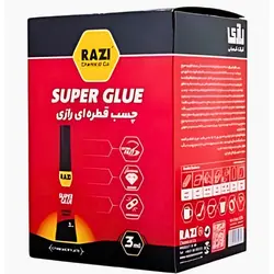 چسب قطره ای رازی 144 عددی - بانک لوازم تحریر ایران