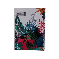 دفتر 100 برگ سیمی جلد طلقی فانتزی دو خط - بانک لوازم تحریر ایران