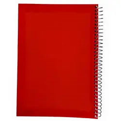 دفتر 80 برگ سیمی جلد طلقی - بانک لوازم تحریر ایران