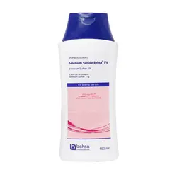 شامپو ضد شوره مو سلنیوم سولفاید یک درصد بهسا حجم 150 میلی لیتر