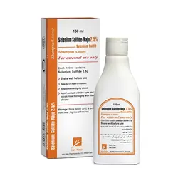 شامپو ضدشوره مو سلنیوم سولفاید 2.5 درصد ناژو حجم 150 میلی لیتر