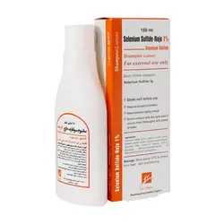 شامپو ضدشوره مو سلنیوم سولفاید یک درصد ناژو حجم 150 میلی لیتر