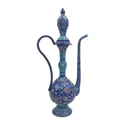 گلاب پاش میناکاری|طرح اسلیمی خطایی|کد G1056 - ساغر مینا | فروشگاه اینترنتی صنایع دستی