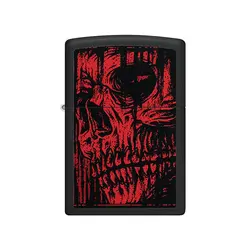زیپو کد 49775 Red Skull Design