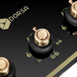 اجاق گاز صفحه ای درسا مدل DG2112-5M شیشه ای 5 شعله - خانه معاصر