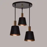 چراغ اویز سه شاخه کینا