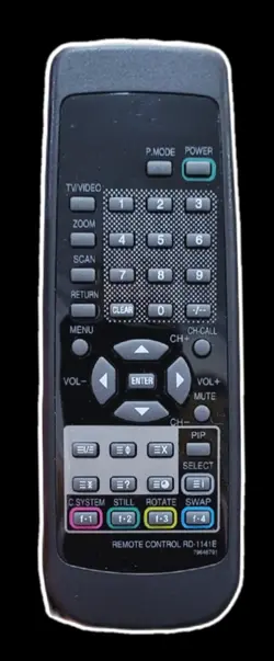 کنترل تلوزیون NEC قدیمی