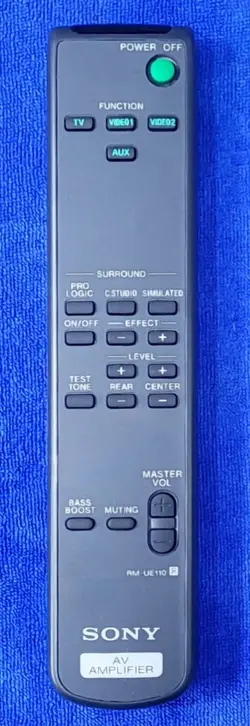 کنترل آمپلی فایر سونی RM110