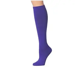 جوراب فشاری ضد ورم پا کلاس یک، بنفش ساده، کد ۱۱۰ - جوراب واریس ترالی