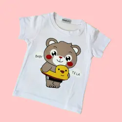مدل لباس کودک تیشرت خرسی - فروشگاه لباس بچه هوشمندشاپ