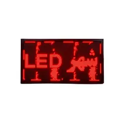 تابلو روان ال ای دی تک رنگ ابعاد 138در74