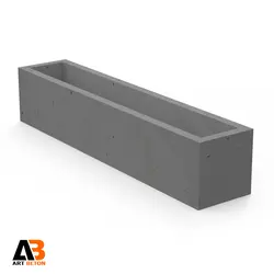 گلدان بتن اکسپوز 10-10-50