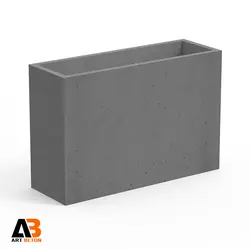 گلدان بتن اکسپوز 40-20-60