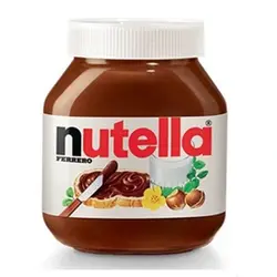 شکلات صبحانه فندکی nutella نوتلا 630 گرم
