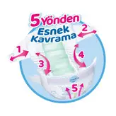 پوشک بچه مولفیکس ترکیه سایز 5 بسته 48 عددی