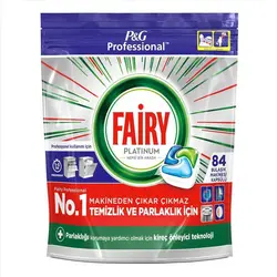 قرص ماشین ظرفشویی فیری مدل Platinum بسته 84 عددی