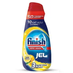 ژل ماشین ظرفشویی فینیش finish رایحه لیمو حجم 1 لیتر
