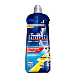 مایع جلادهنده ماشین ظرفشویی فینیش finish مدل Black Parlatici Leamon حجم 800 میل
