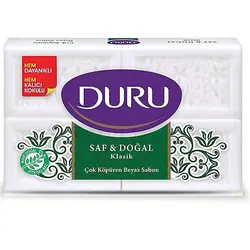 صابون دورو DURU بسته 4 عددی رایحه کلاسیک وزن 600 گرم