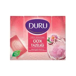 صابون حمام دورو رایحه گلهای بهاری بسته 4 عددی 600 گرم