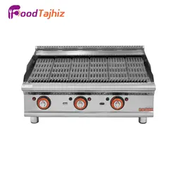 معرفی و خرید آنلاین گریل ذغالی 90cm مدل GL-N90 | فودتجهیز