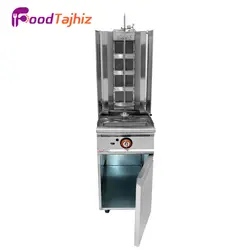 دستگاه کباب ترکی تک سیخ کابین دار | فود تجهیز