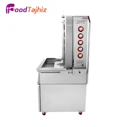 دستگاه کباب ترکی تک سیخ کابین دار | فود تجهیز