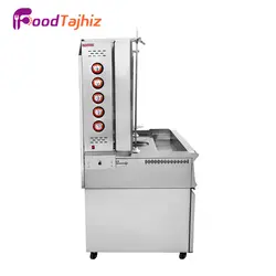 دستگاه کباب ترکی تک سیخ کابین دار | فود تجهیز