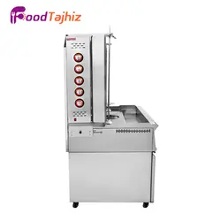 دستگاه کباب ترکی دو سیخ کابین دار | فود تجهیز