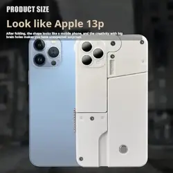 کلت و تفنگ موبایلی تیر فومی طرح آیفون پوکه پران