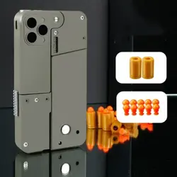 کلت و تفنگ موبایلی تیر فومی طرح آیفون پوکه پران