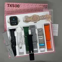 ساعت هوشمند  6 بند وبا 2 ساعت TK500