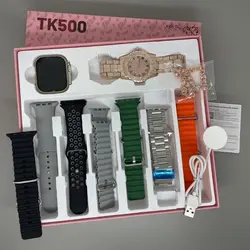 ساعت هوشمند  6 بند وبا 2 ساعت TK500