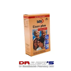 یوروویتال ایزن پلاس ویتالیا60 عدد قرصeurhovital eisenplus 60 tablets