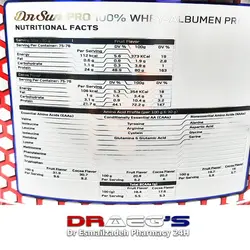 دکترسان وی آلبومین DR SUN WHEY ALBUMEN PRPTEIN 100% 2/27KG