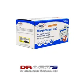 یوروویتال منیزیم 400|تامین کننده انرژی کاهش درد و گرفگی عضلات