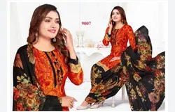 لباس مجلسی زنانه هندی دارای شال اورجینال سایز ۳۶ تا ۴۵ indian dress