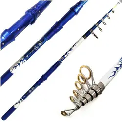 چوب ماهیگیری آلبااستار کربن 360 حلقه تیانیوم