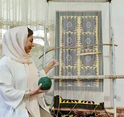 آموزش گلیم دورو - صفحه رسمی شرکت مهدگلیم