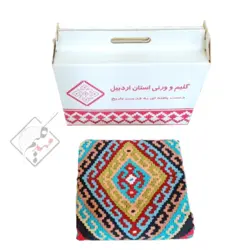 هدیه سازمانی صنایع دستی با بسته بندی شیک | حاوی گلیم دورو 100 در 180 سانت - صفحه رسمی شرکت مهدگلیم