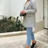 پالتو شانل بافت ترک کاری شیک و مدرن و رسمی