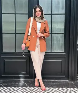 کت و شلوار زنانه فانتزی جذاب نوار دوزی جذاب کالکشن شیک پوشان