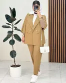 کت و شلوار زنانه دخترانه فانتزی لش زیبا و مجلسی کالکشن شیک پوشان