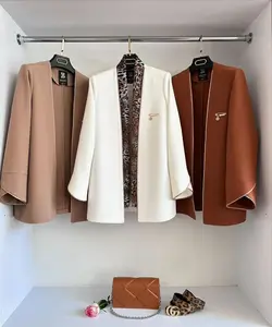 کت تک نوار دار فانتزی زنانه مجلسی و شیک کالکشن شیک پوشان