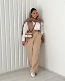 وست ست فانتزی کت و شلوار و شومیز زیبا دخترانه زنانه کالکشن عیدانه شیک پوشان