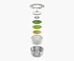 خشک کن سبزیجات و تهیه سالاد 6 عددی جوزف جوزف Joseph Joseph Multi-Prep Salad Preparation, Set of 6