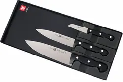ست چاقو سه عددی زولینگ مدل تویین شف zwilling twin chef knife set 3pcs