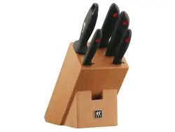 سرویس چاقوی 6 پارچه زولینگ مدل تویین پوینت zwilling twin point knife set 6 pcs