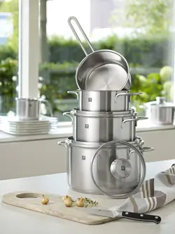 سرویس قابلمه 10 پارچه زولینگ مدل تویین نوا zwilling twin nova 10 pcs cookware set