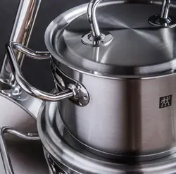 سرویس قابلمه ۹ پارچه استیل زولینگ مدل تویین کلاسیک ZWILLING TWIN CLSSIC